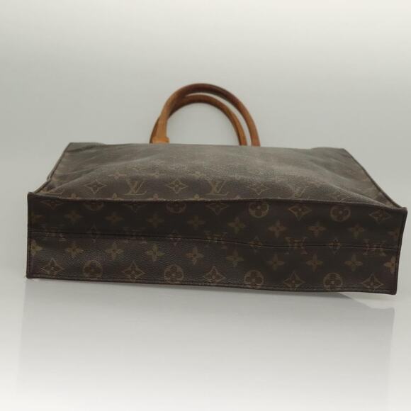 LOUIS VUITTON Monogram Sac Plat Hand Bag M51140 - Picture 9 of 12